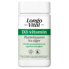 Longo Vital - D3-Vitamin 180 tabletter